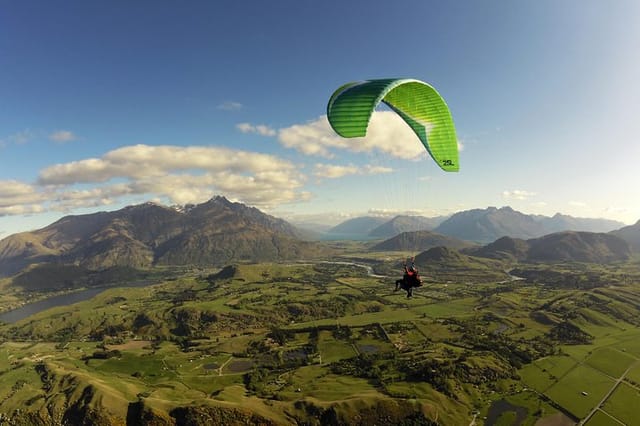 Overlooking the Wakatipu Valley